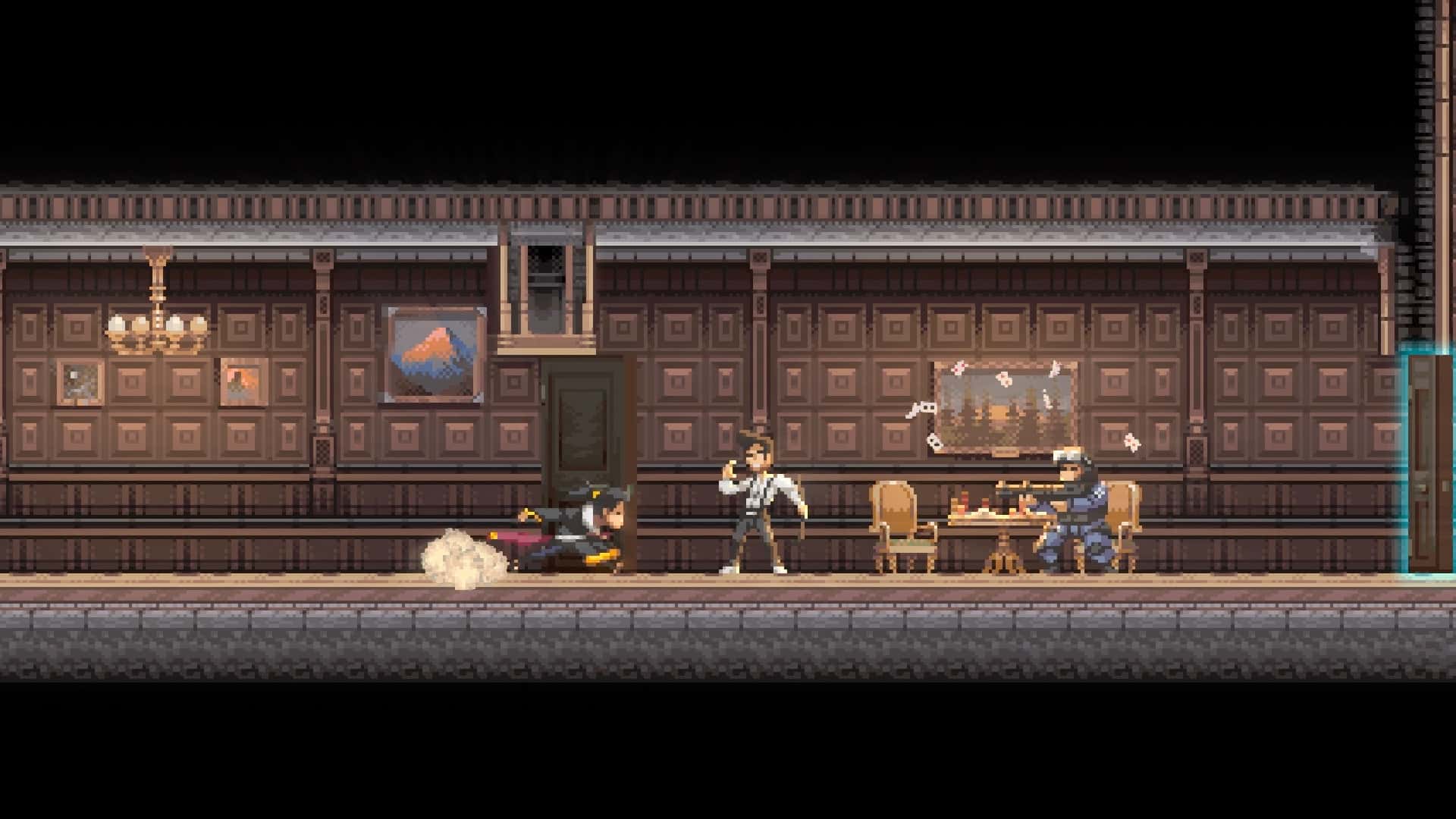 STEAM学习 武士 零 Katana ZERO v1.5.9.0.2 官方英文版 200M插画